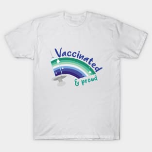 Vaccinated & proud (gay) T-Shirt